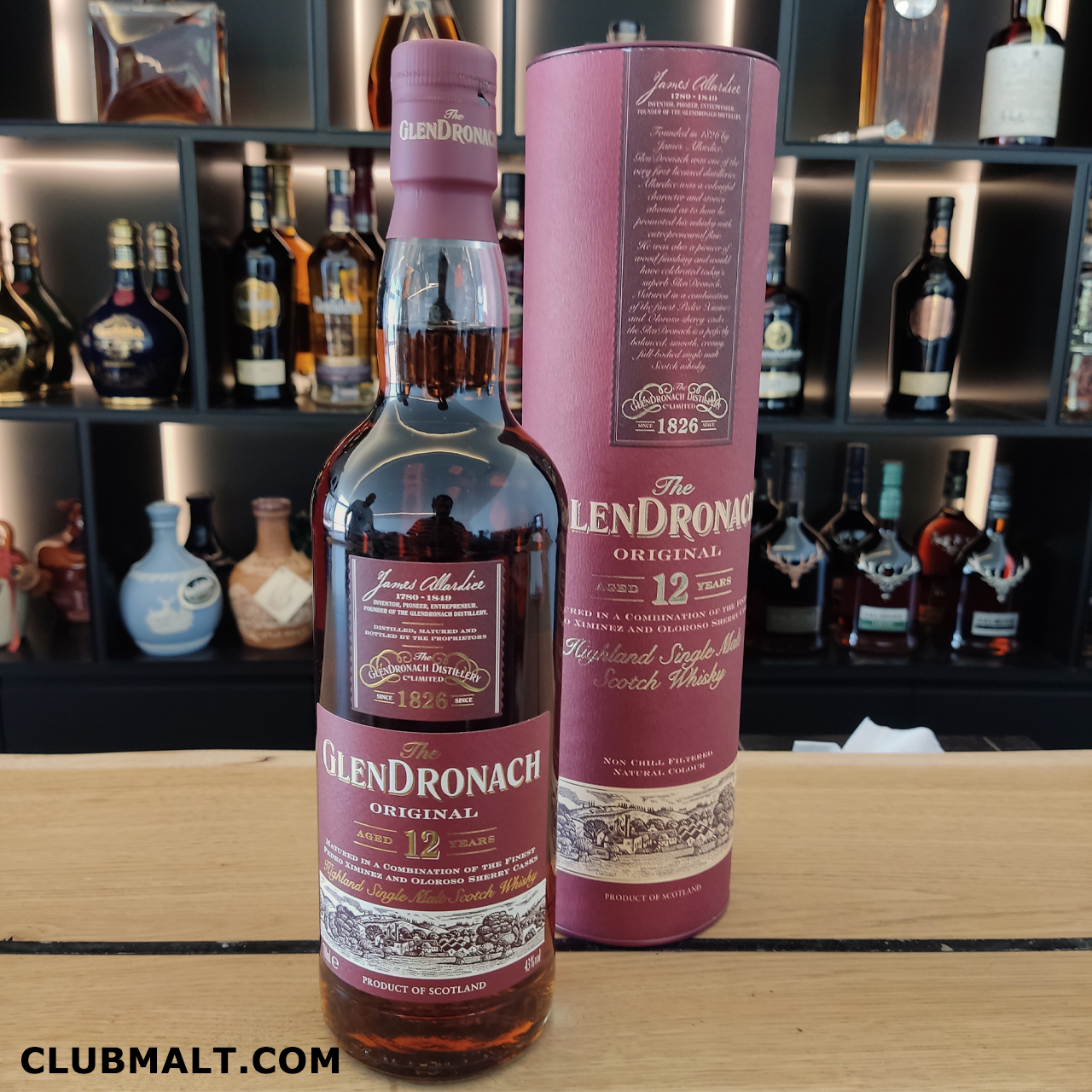 THE GLENDRONACH ORIGINAL BILLY WALKER 12Y 70CL - CLUB MALT