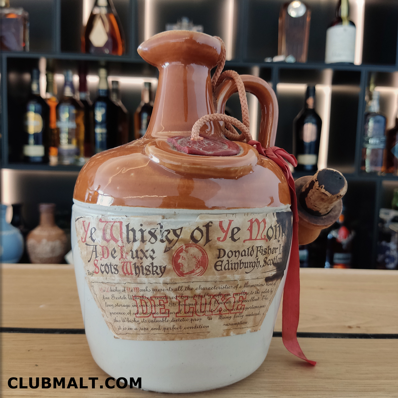 YE WHISKY OF YE MONKS DE LUXE 75CL - CLUB MALT