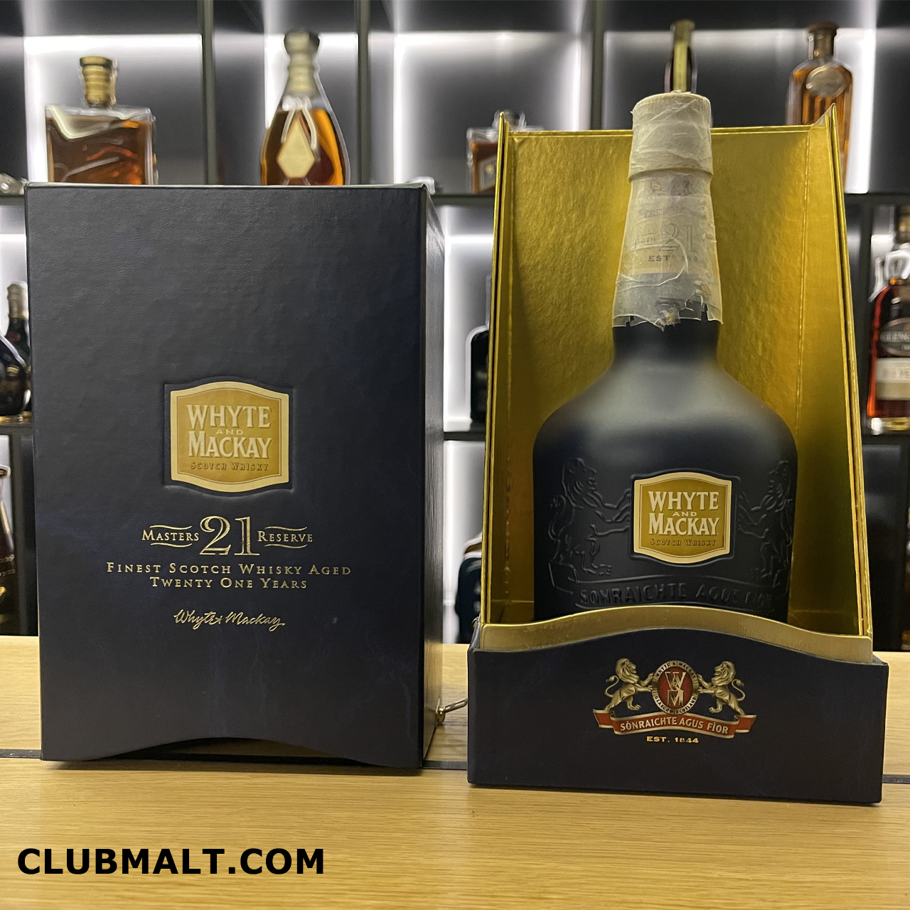 Whyte And Mackay Masters 21Y 70CL - CLUB MALT