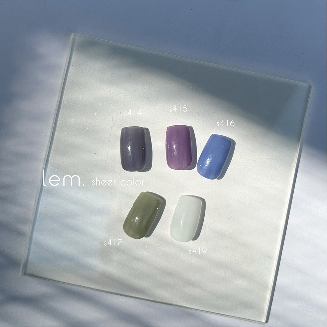 lem. カラージェル m003〜m023 20色セット lem. カラージェル m003