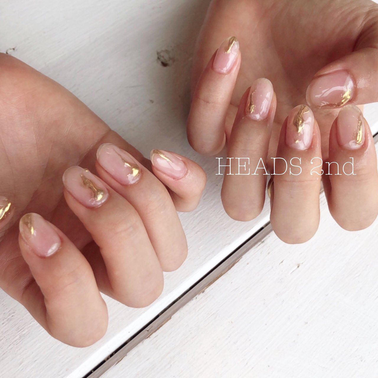 夏/オールシーズン/ハンド/シンプル/ミラー - heads2nd.nailのネイル