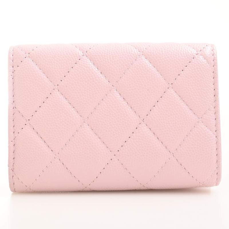 シャネル マトラッセ シャネル マトラッセ キャビアスキン コンパクト