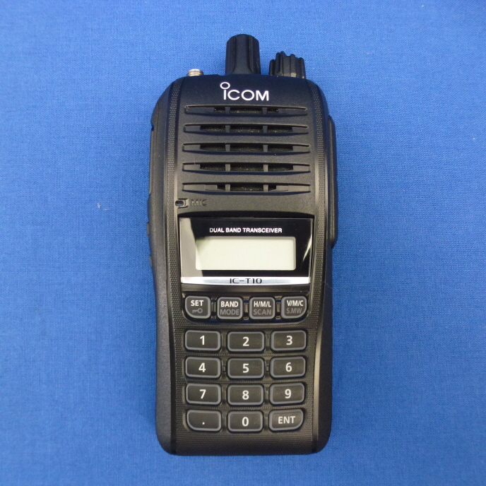 Icom IC-T10 トランシーバー 充電器付き Icom IC-T10 トランシーバー