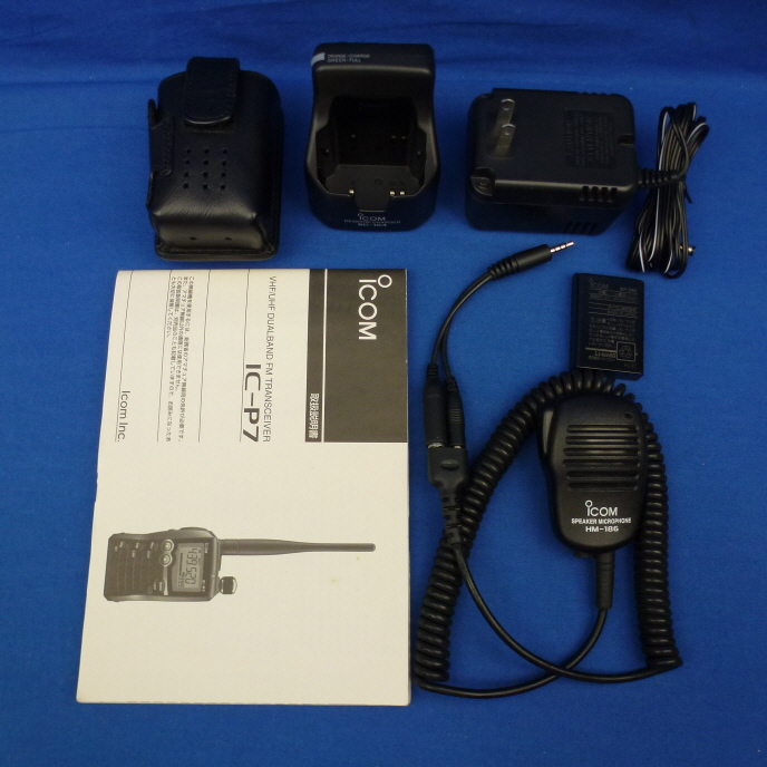 Icom IC-P7 バッテリー・充電器付き Icom IC-P7 バッテリー・充電器