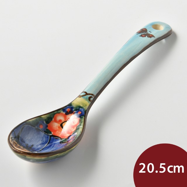 波蘭陶水澤花坊系列湯匙波蘭手工製- PChome 24h購物