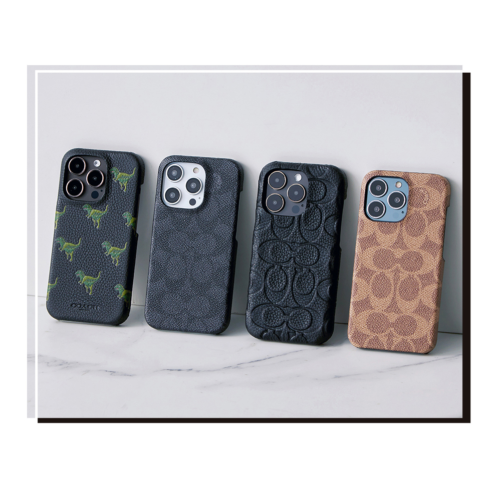 coach iPhone16 ケース・レキシー アイボリー レザー 新品未使用 公式