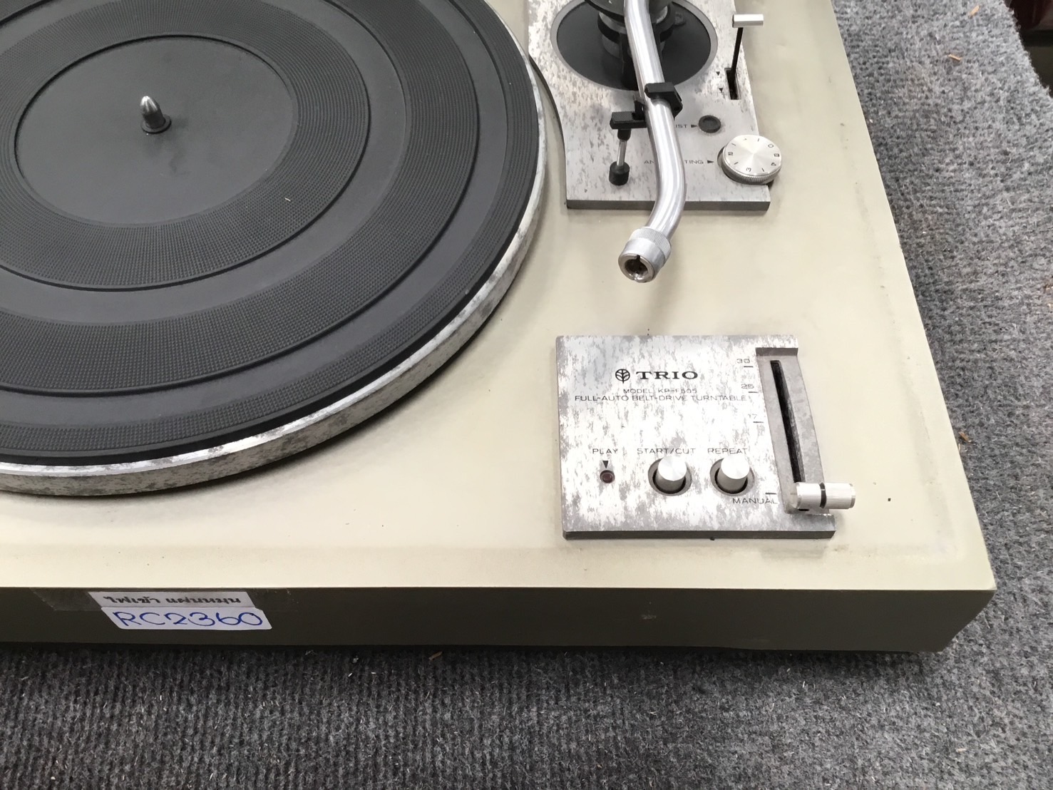 TRIO KP-F505 FULL AUTOMATIC RECORD PLAYER