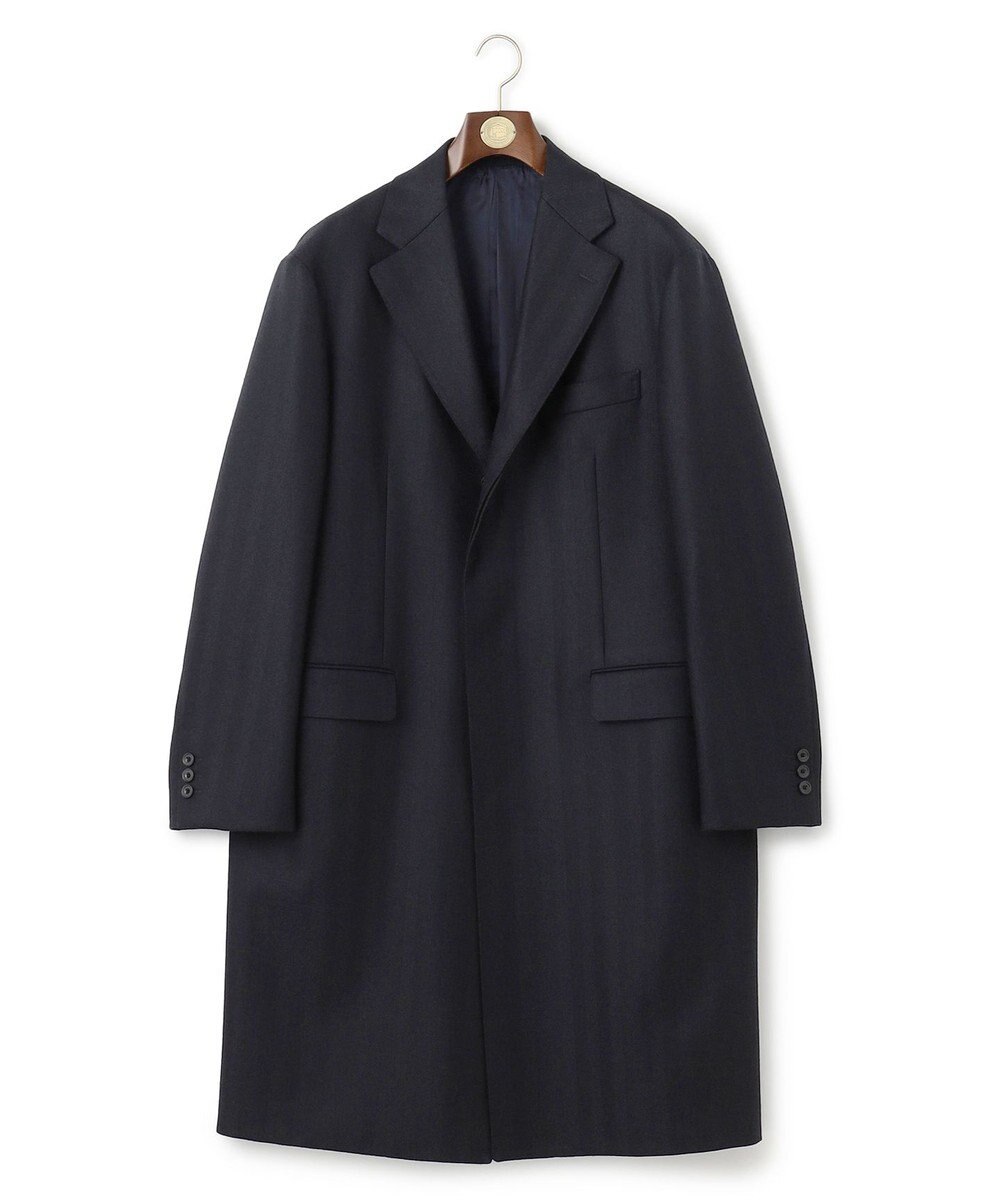 BURBERRY LONDON wool knit チェスターコート 38 BURBERRY LONDON wool