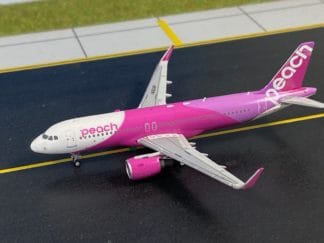 peach航空機モデル 2個セット A320 1/400 peach航空機モデル 2個セット