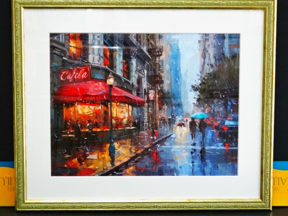 50×61㎝「シャンデリア 2」油彩・原画・F12 50×61㎝「シャンデリア 2