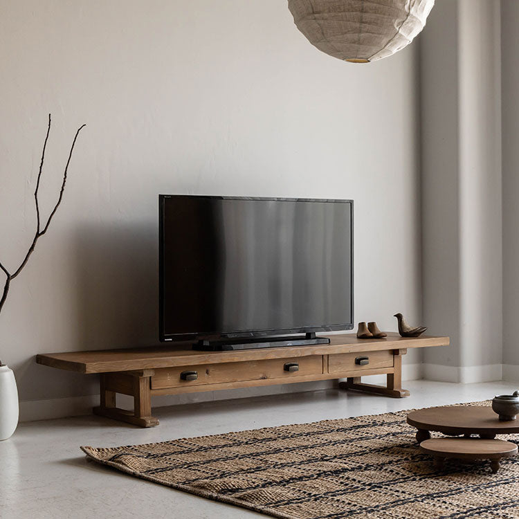 ICCA】 ローボード テレビボード アンティーク 古家具 ※最終値下げ