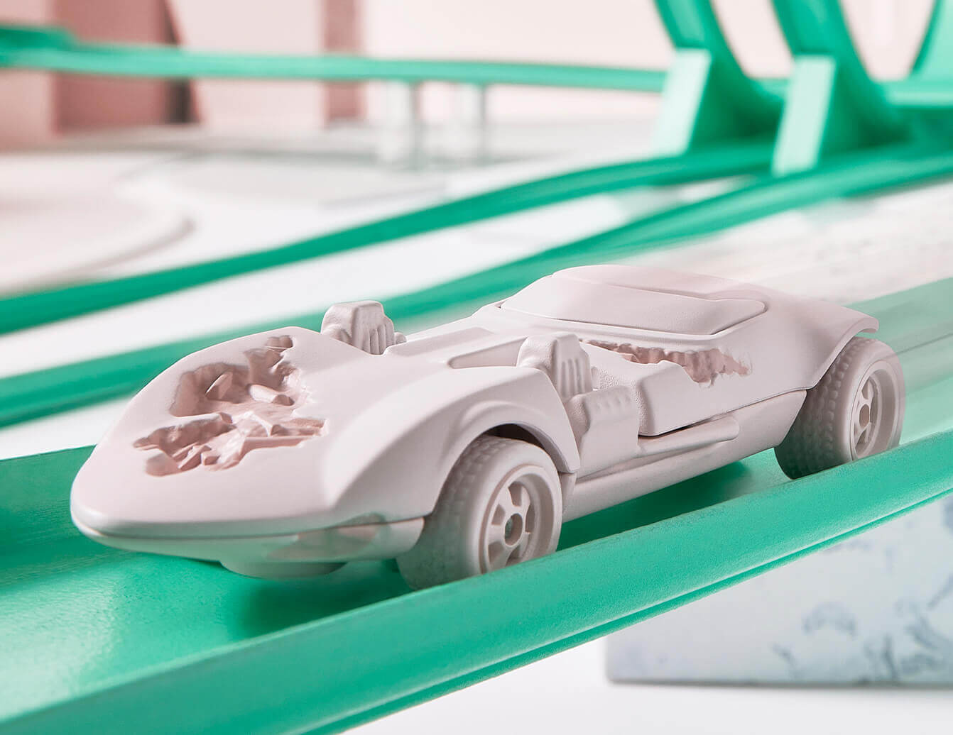 ミニカー MATTEL Hot Wheels x Daniel Arsham Lap 3 Hot Wheels x