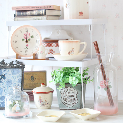 マニーローズ ガラス 傘型シェード(ミルクガラス) － フレンチ