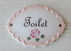 ドアプレート 家具や木製品のアクセントに使ったり － フレンチ