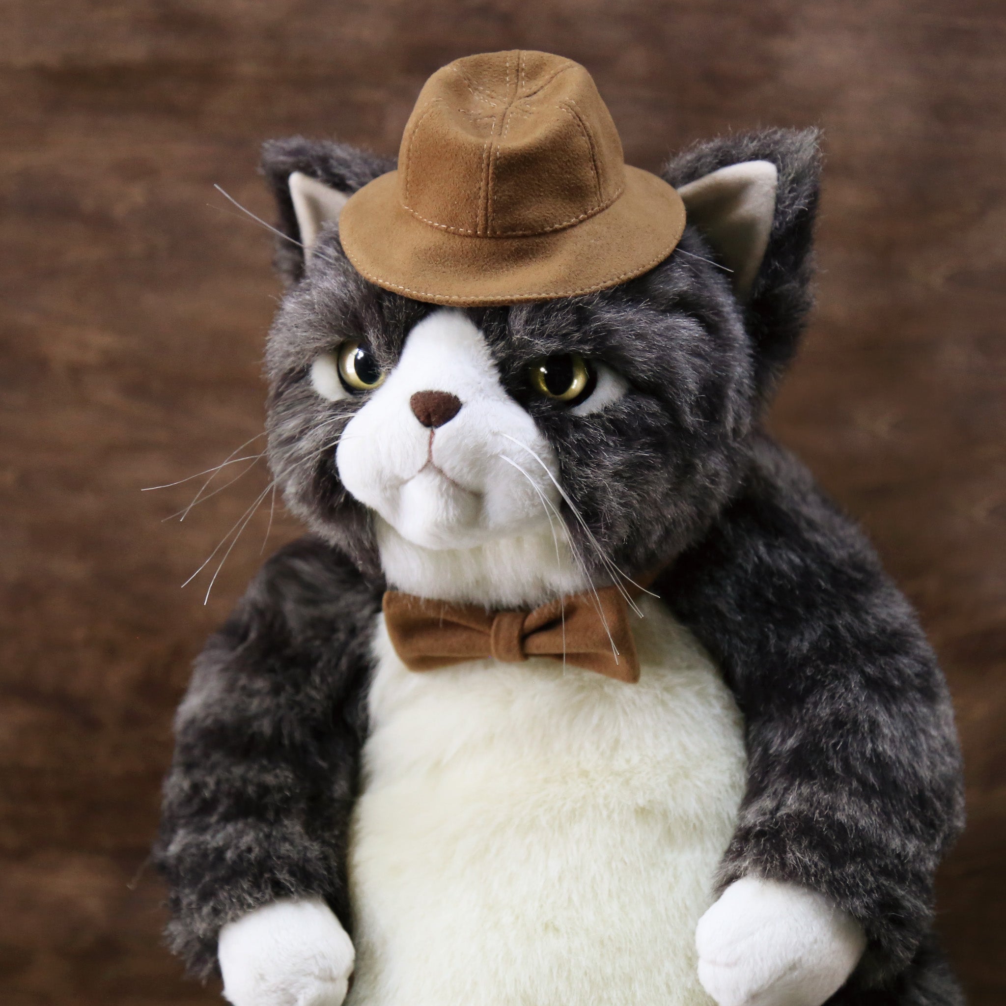 カドリー 甚五郎 猫 ぬいぐるみ