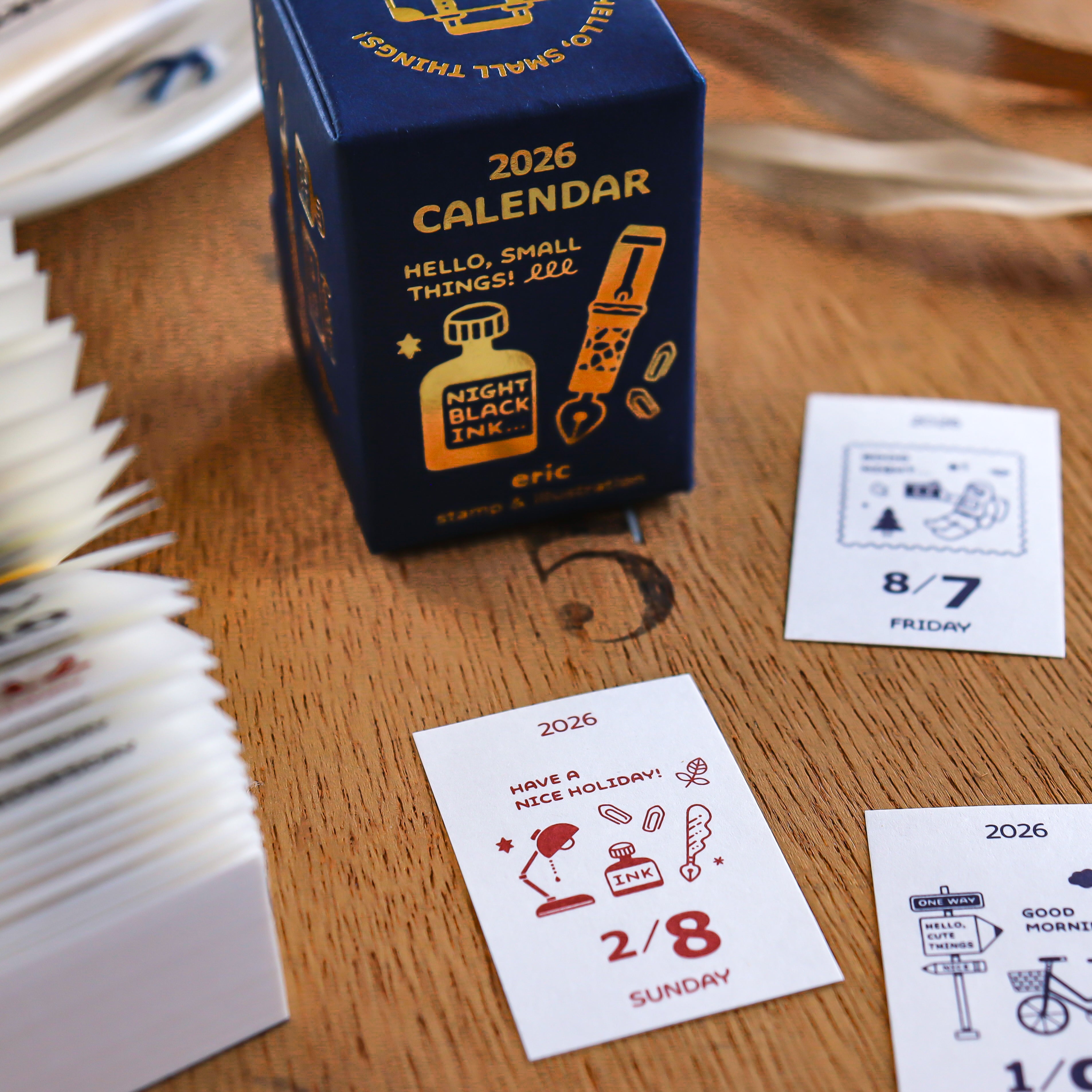 eric / ミニミニひめくりカレンダー「おしゃれ」 – Cute Things from Japan