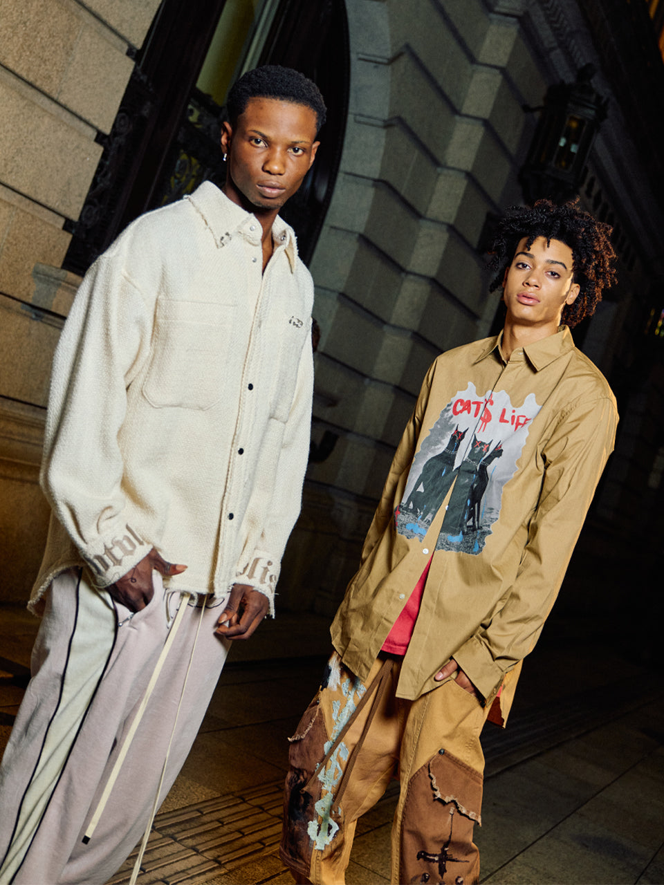 極美品】2-3回着用 CVTVLIST カタリスト セットアップ 立体3D刺繍 極美