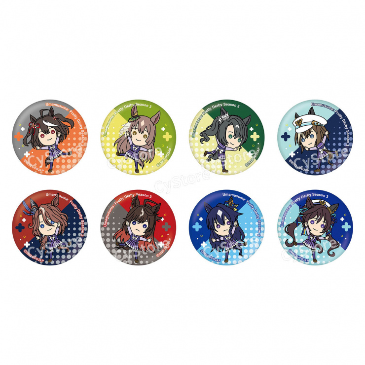 ウマ娘 スティルインラブ クルクル 缶バッジ 14点 未開封 ウマ娘