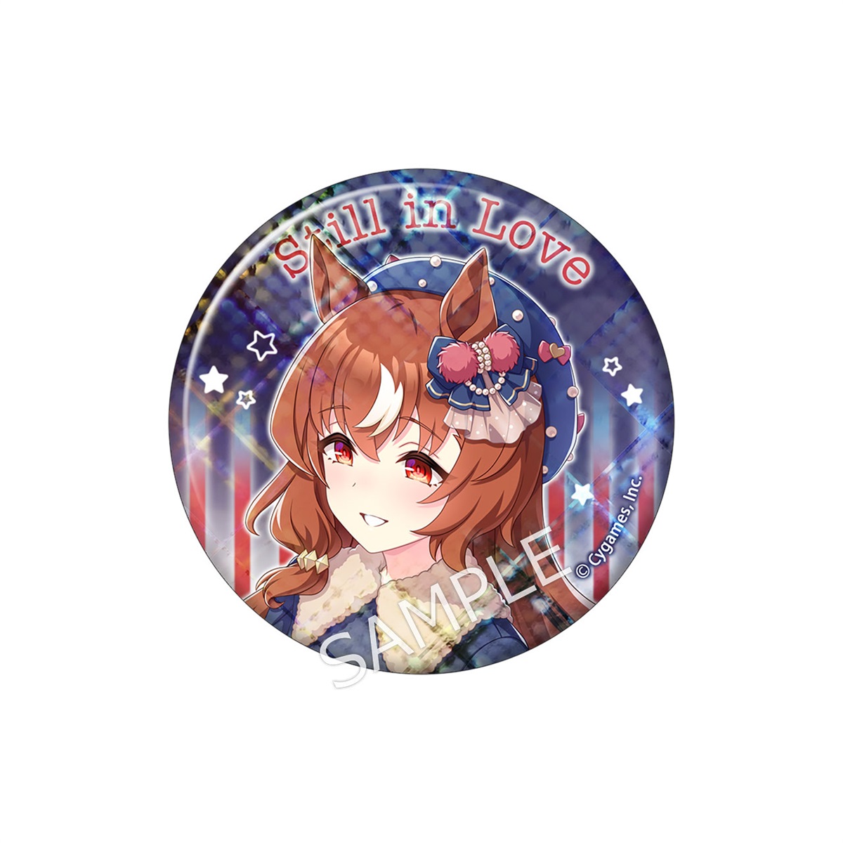 ウマ娘 シュヴァルグラン ファインモーション 缶バッジ キャラバッジ