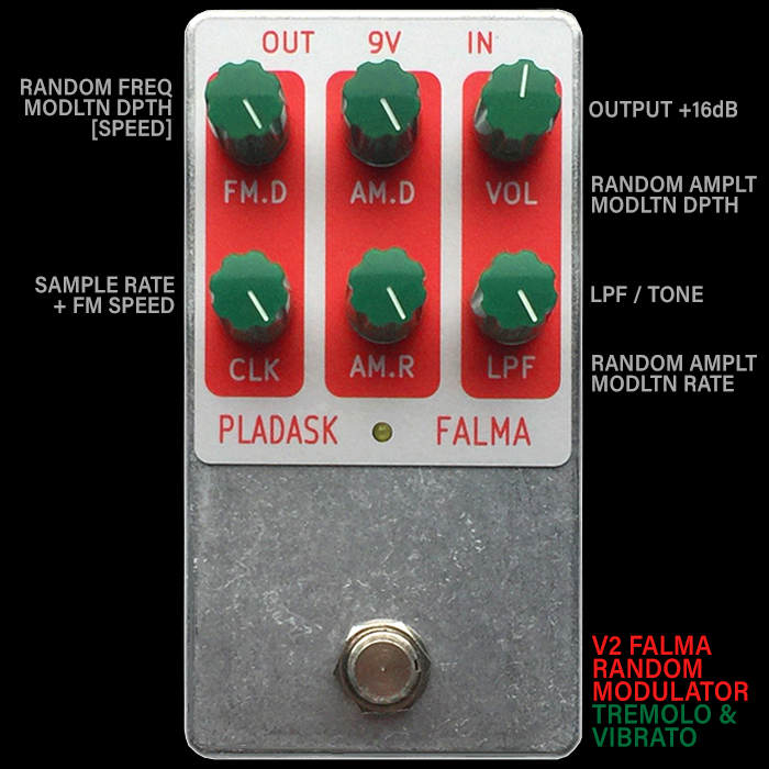 Guitar Pedal X - News - Pladask Elektrisk Reboots its Falma Random