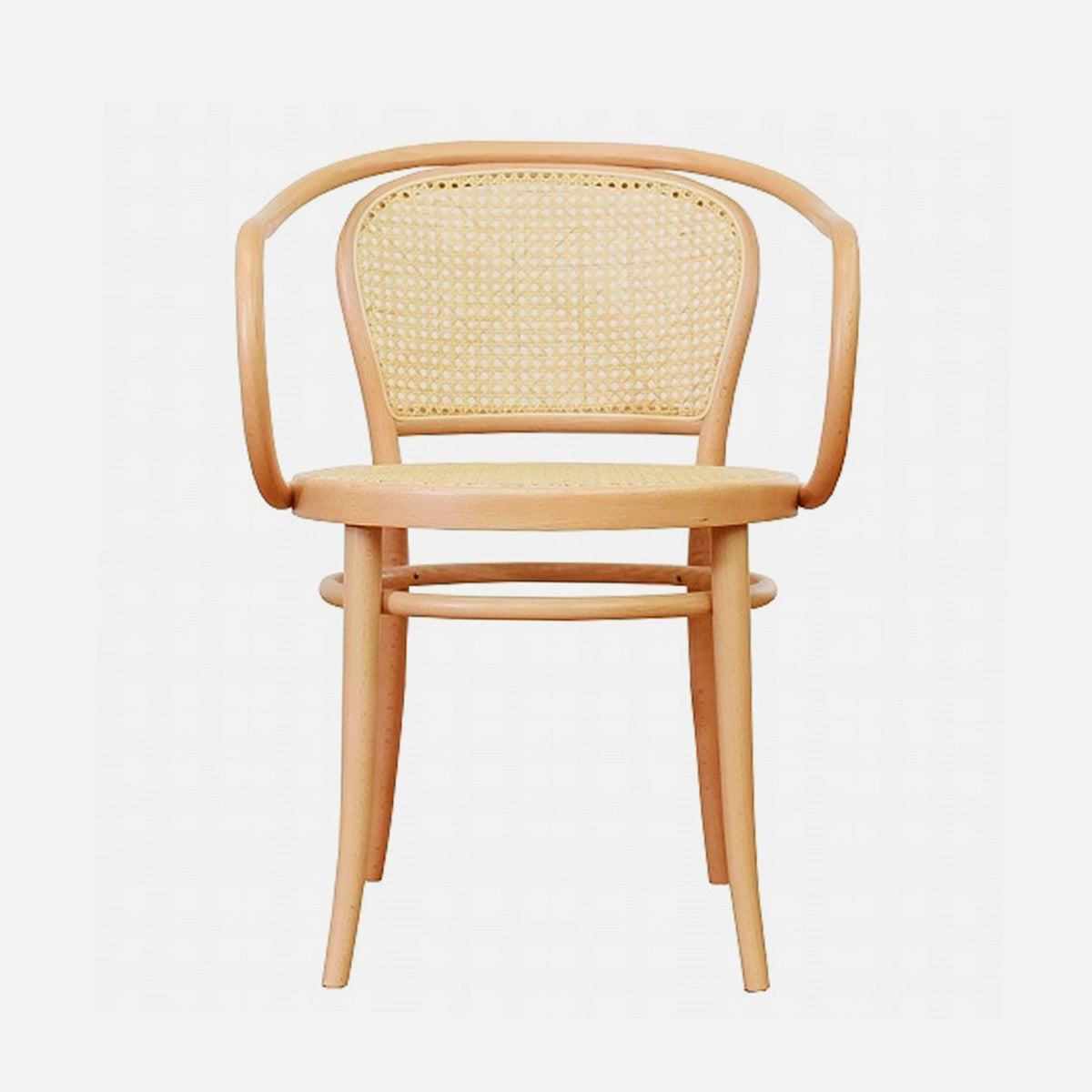 TON No.33 Arm Chair Natural Le Corbusier Corbusier Chair – D9 STUDIO
