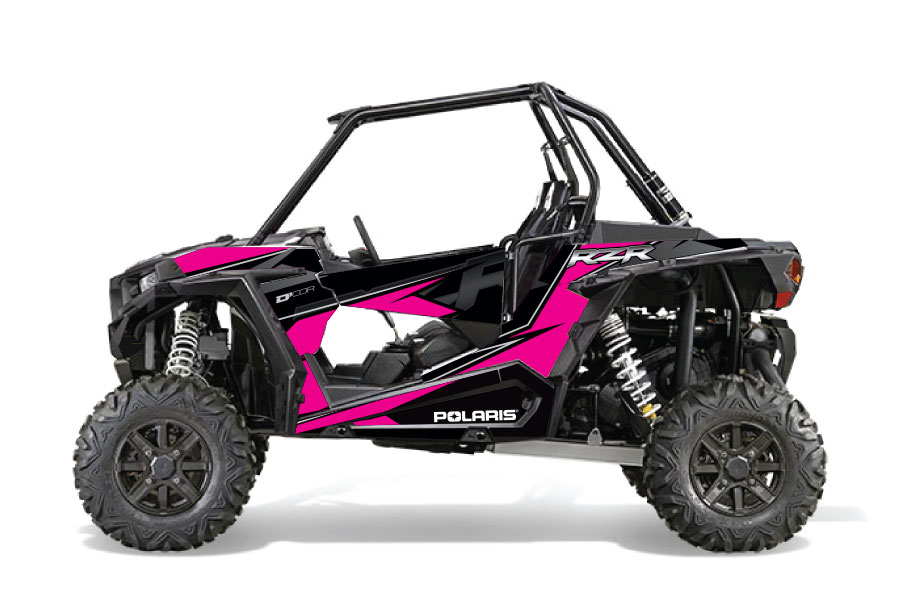 Polaris RZR (2 Door) - Pink 2014-2017 xp 1000 - DCOR Visuals