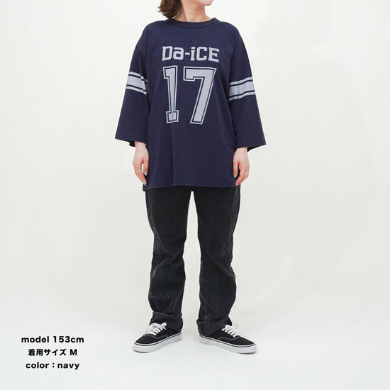 da-ice FJ entrance Football Tee フットボールL