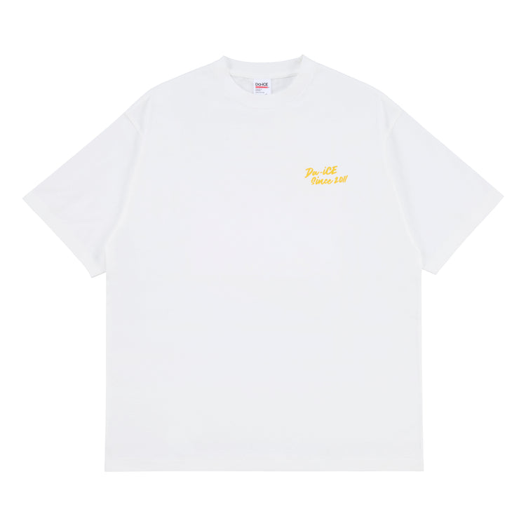 Da-iCE Photo S/S Tee yellow Mサイズ FJ FJ｜Da-iCE POPUP STORE】