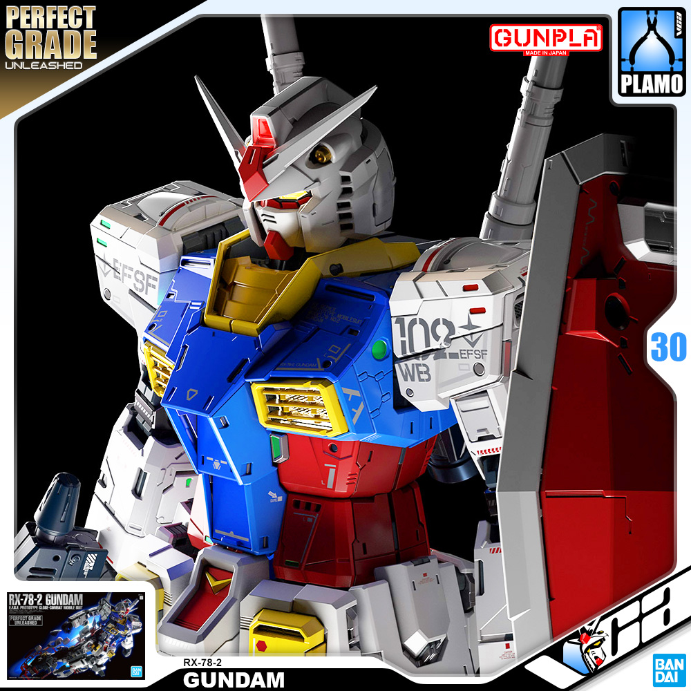 カ*ワ様 RX-78-2 ガンダム PERFECT GRADE UNLEASHE Bandai® Perfect
