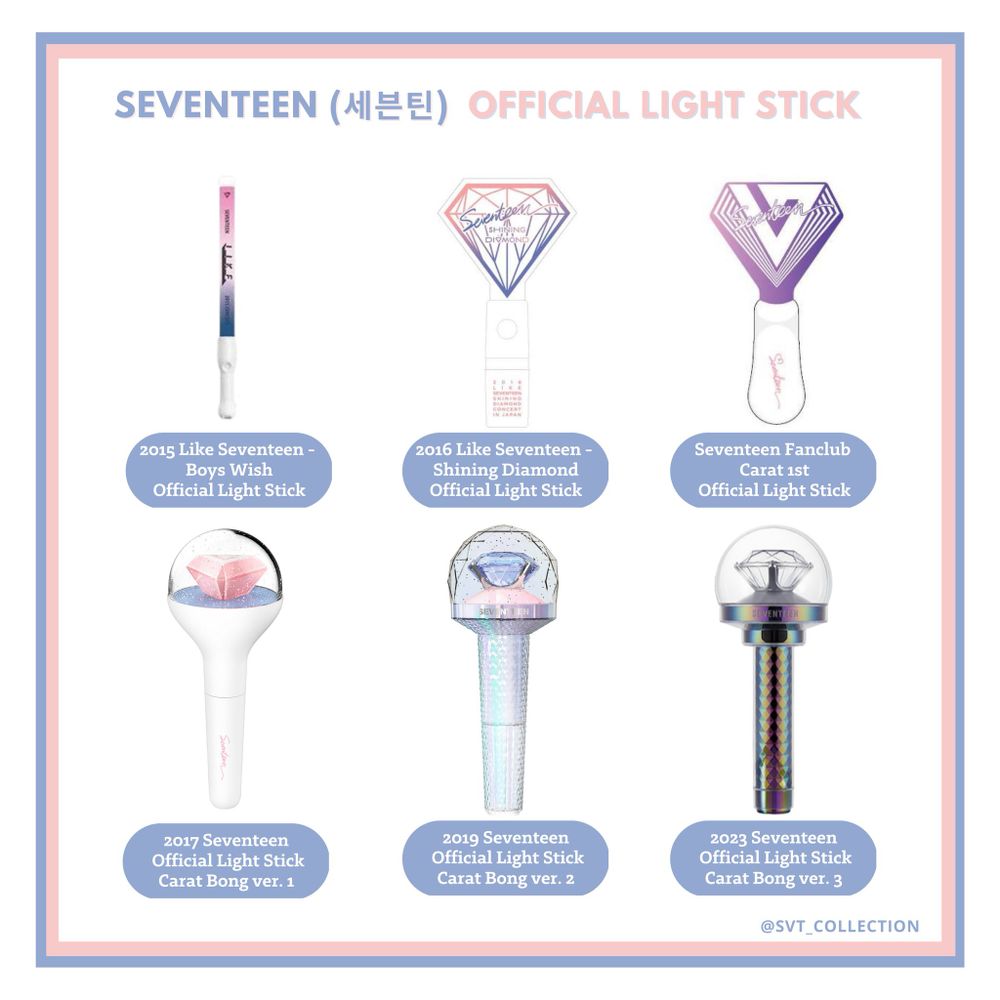 SEVENTEEN ペンライト ver.3 CARAT棒 【公式通販】