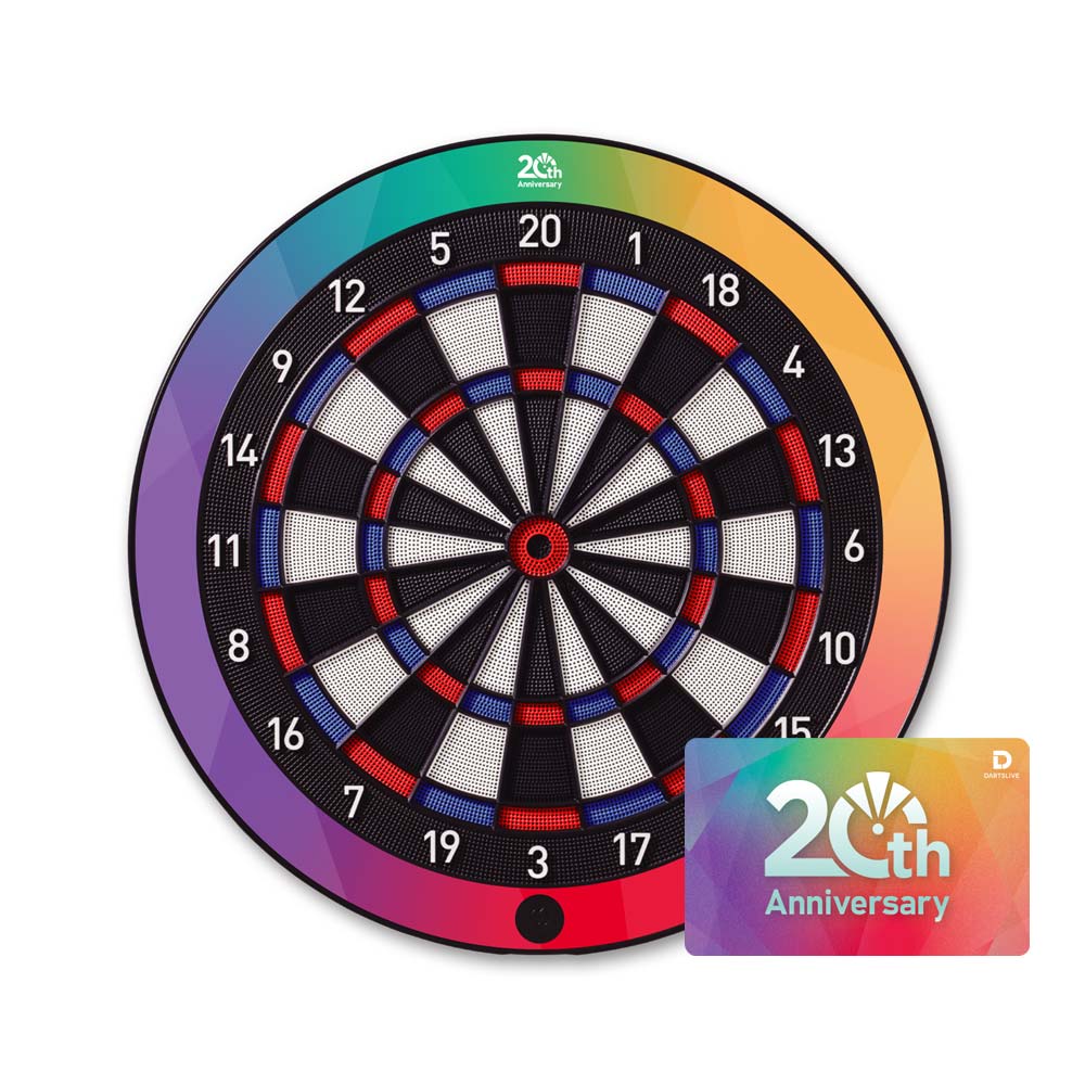ダーツハイブ全店にて「ダーツライブ20周年記念グッズ」取り扱い決定