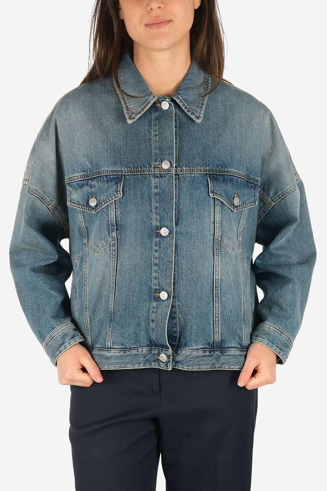 MM6 24AW MULTI-POCKET DENIM JACKET MM6 24AW MULTI-POCKET DENIM