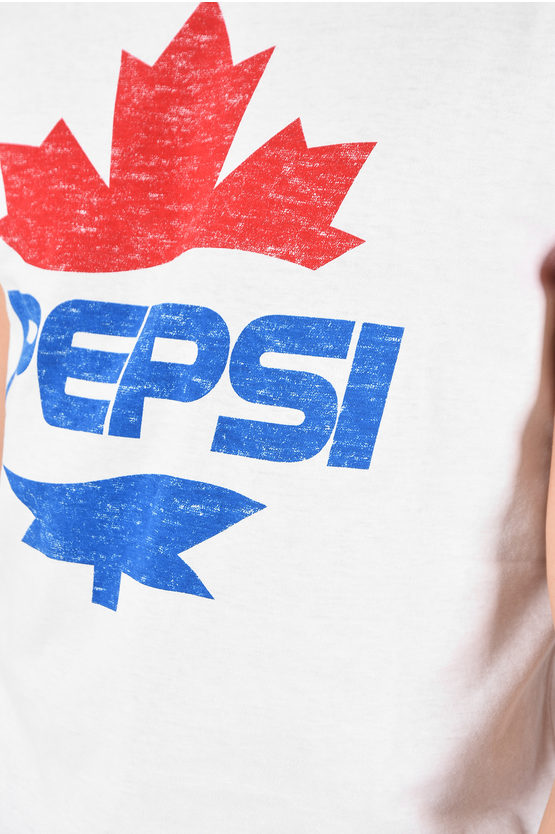 Dsquared2 PEPSI printed FAT DAN FIT T-shirt men - Glamood Outlet