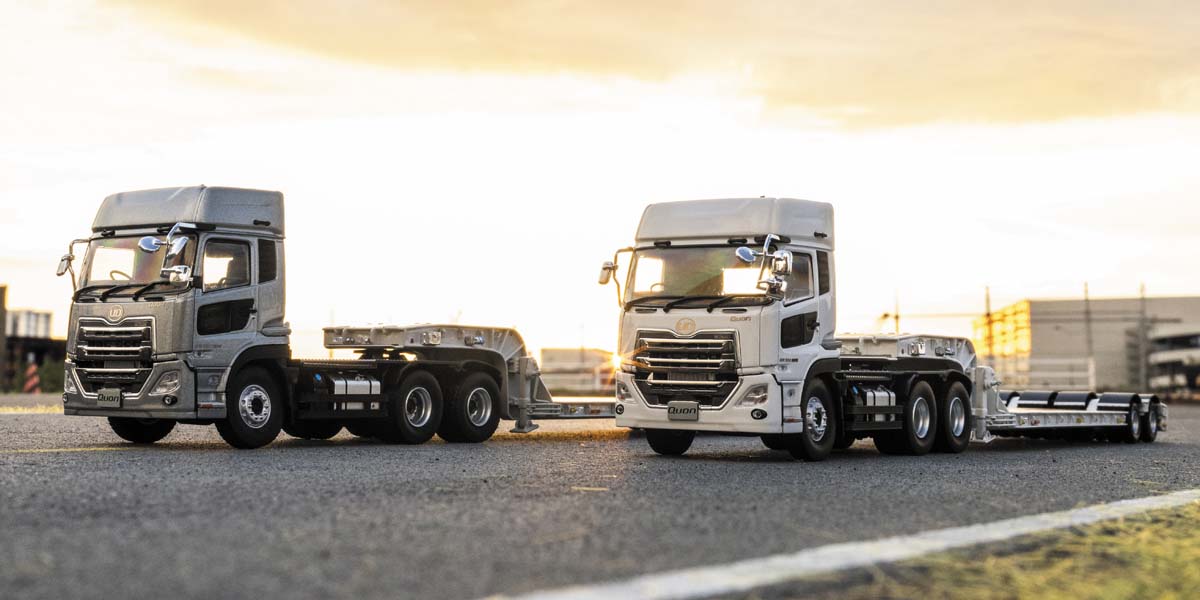 UD TRUCKS Quon トレーラーヘッドセット 京商 トラック UDトラックス