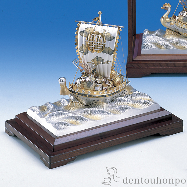 SILVER 985 TAKEHIKO 武比古 銀製 ヨット 船 インテリア置物 SILVER