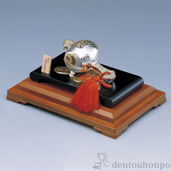 打出の小槌 銀製 縁起物