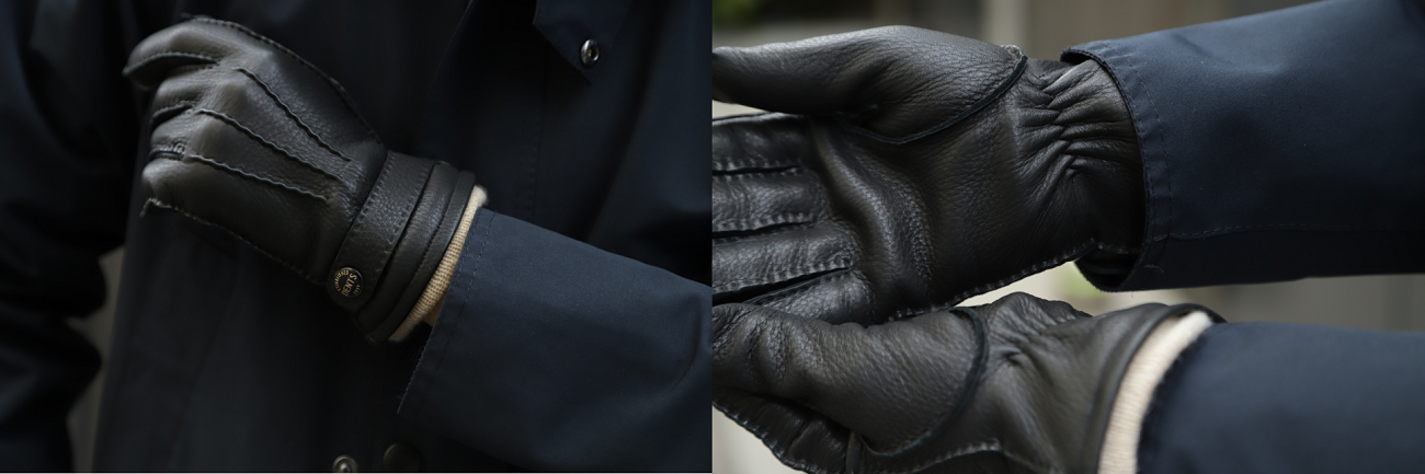 DENTS デンツ 美品 ディアスキン カシミアライナー 手袋 8 1⁄2 楽天