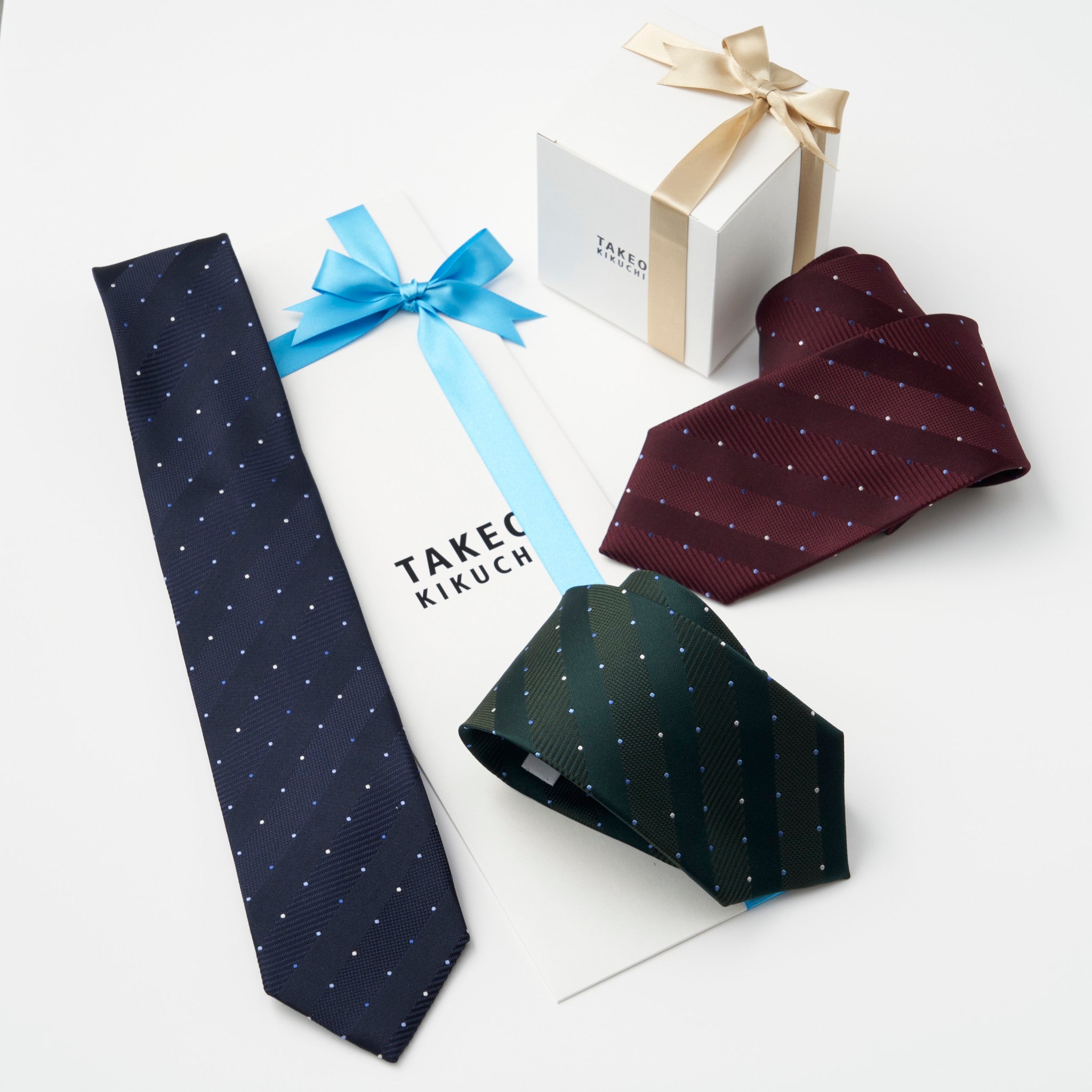 布袋寅泰✕TAKEO KIKUCHI ネクタイコラボG柄