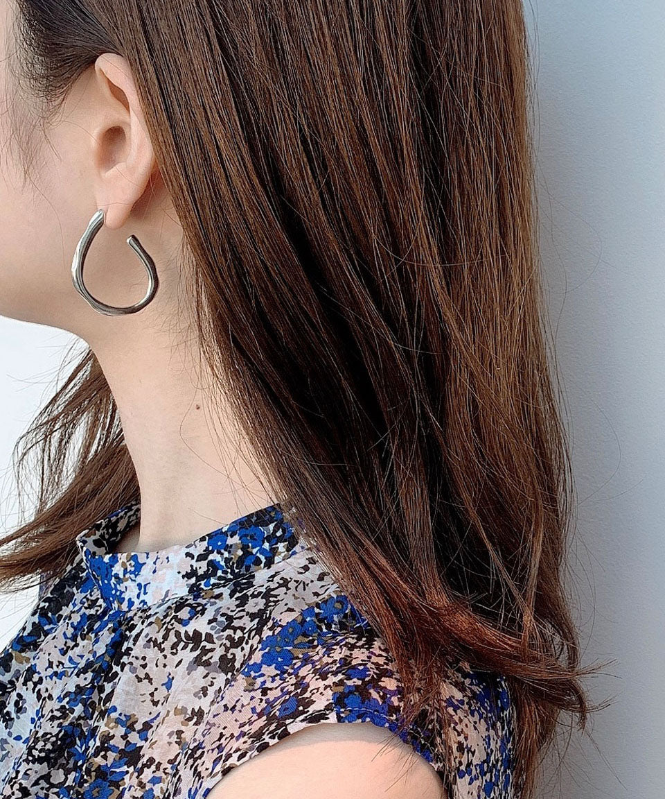 ブランイリス ワールプール シルバー ピアス WHIRLPOOL PIERCE