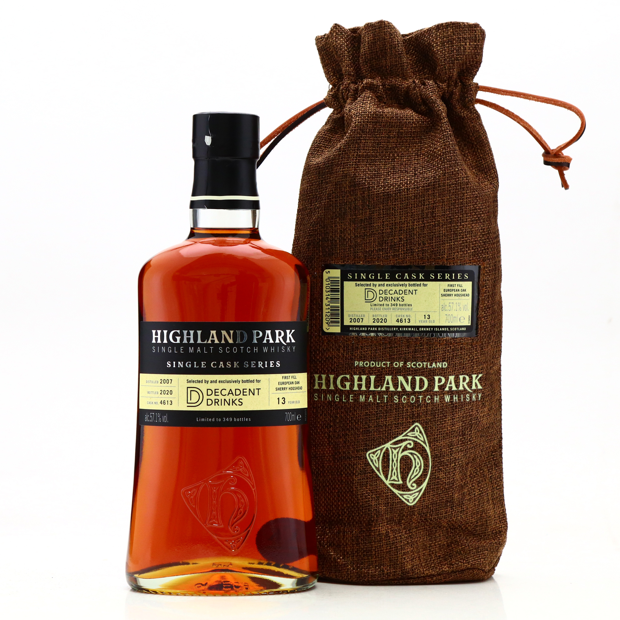 Highland Park 2007 13 Year Old Decadent Drinks Exclusive