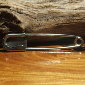 ヴィンテージ シルバー925 ナバホ コーラル ターコイズ 特大セーフティ