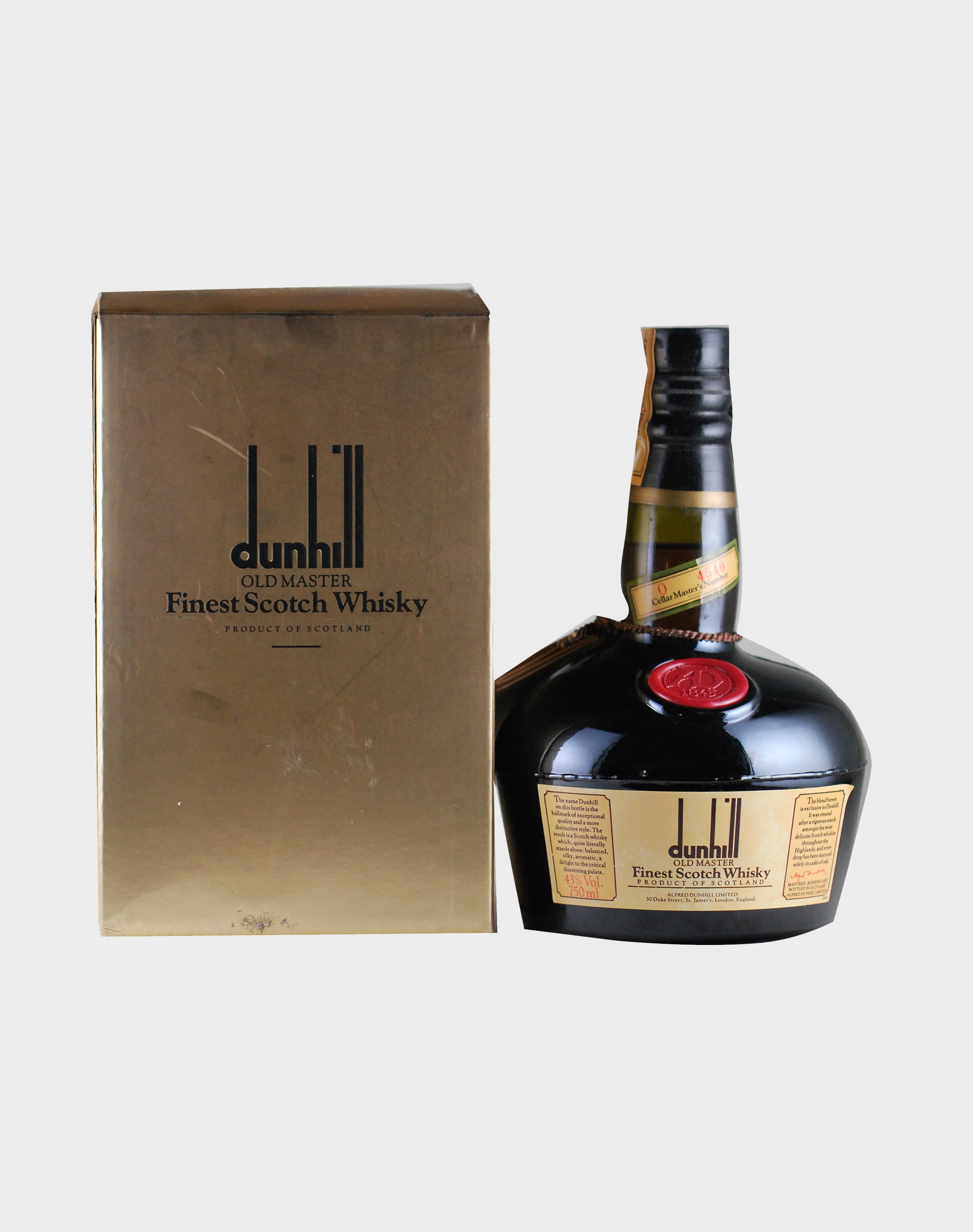 Dunhill Old Masters Finest Scotch Whisky | Japanese Whisky | Dekantā