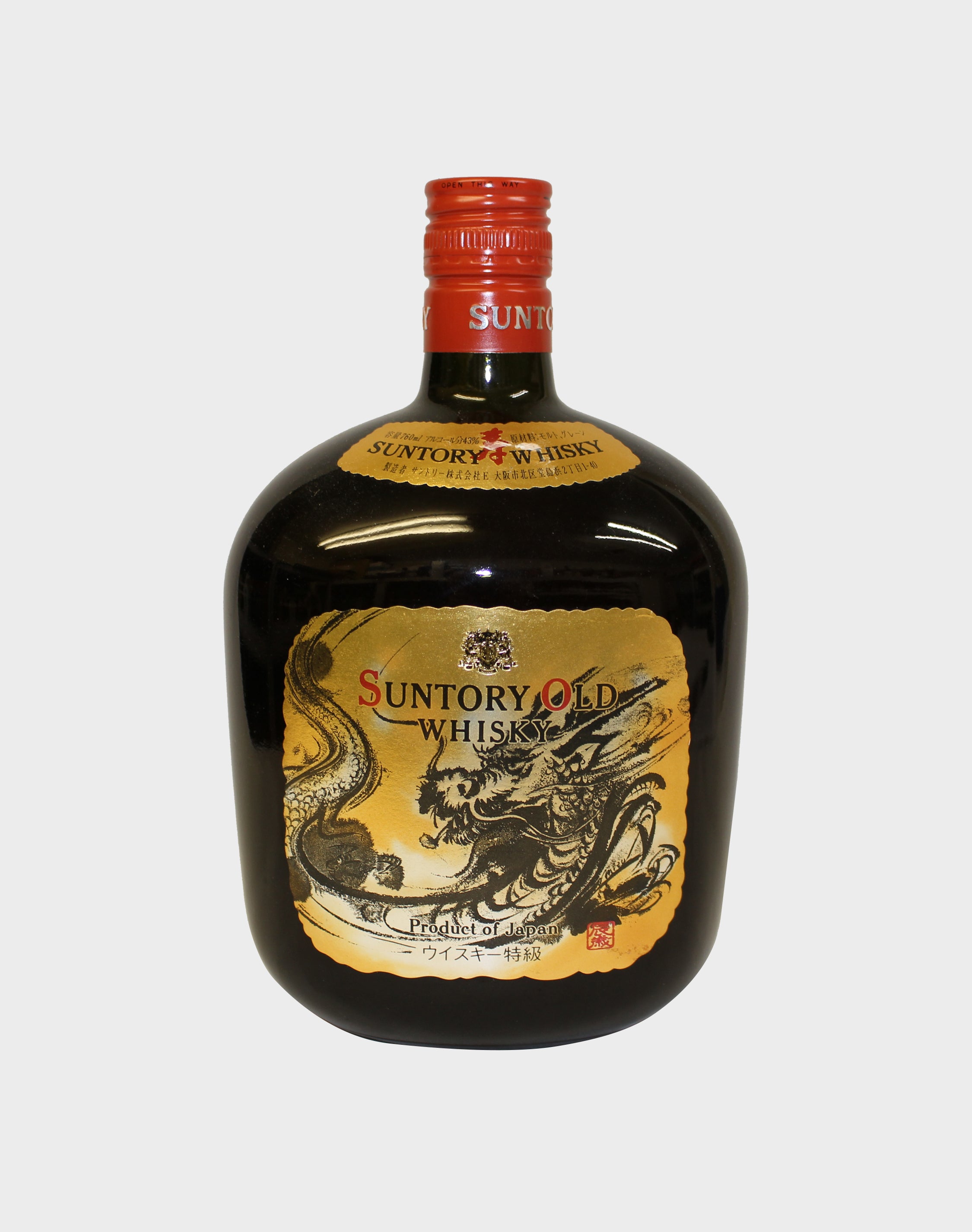 SUNTORY ウイスキー大阪築城400年まつり760ml 43%箱付 希少