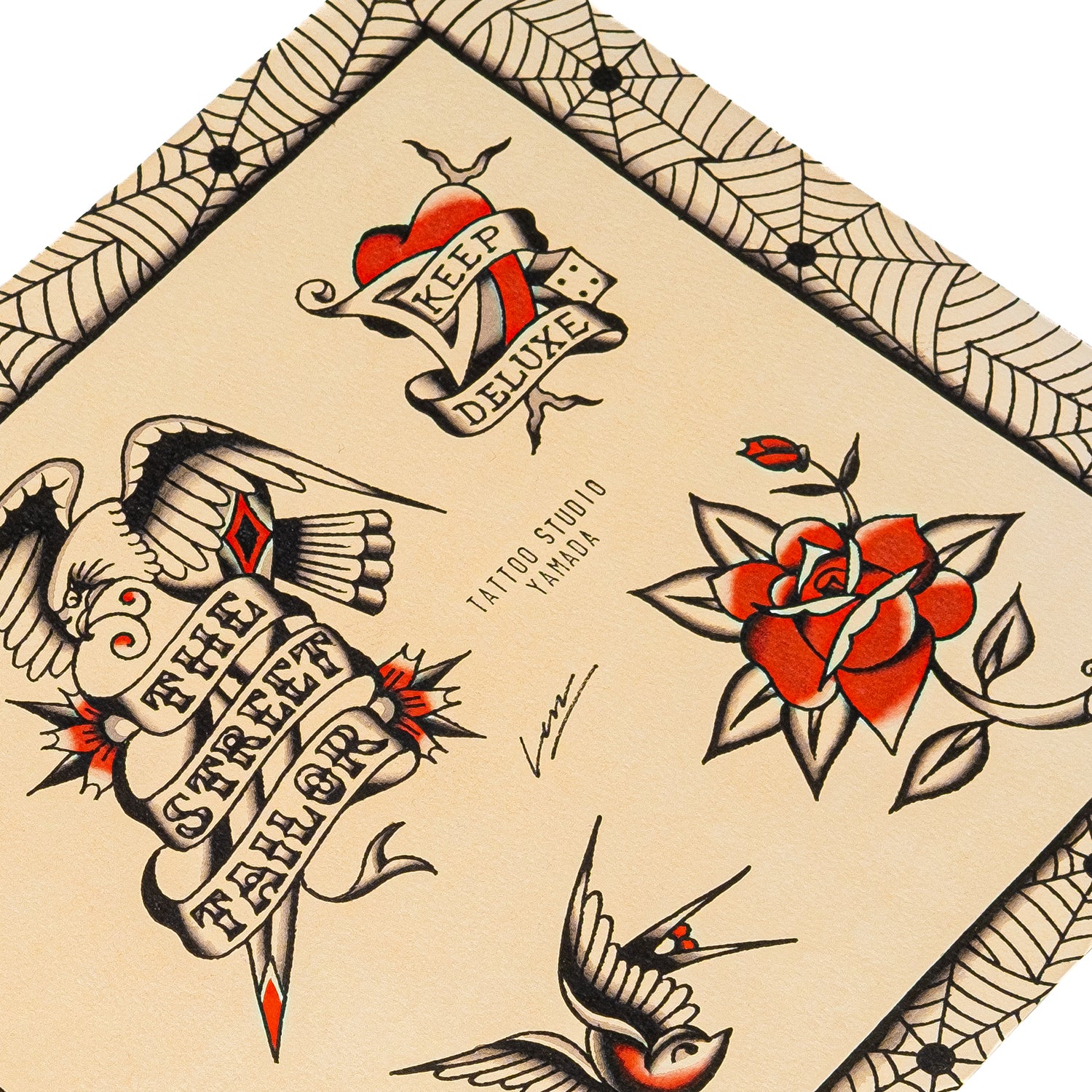 タトゥーフラッシュ4点セット額付 オモシーチャンネル山田レン