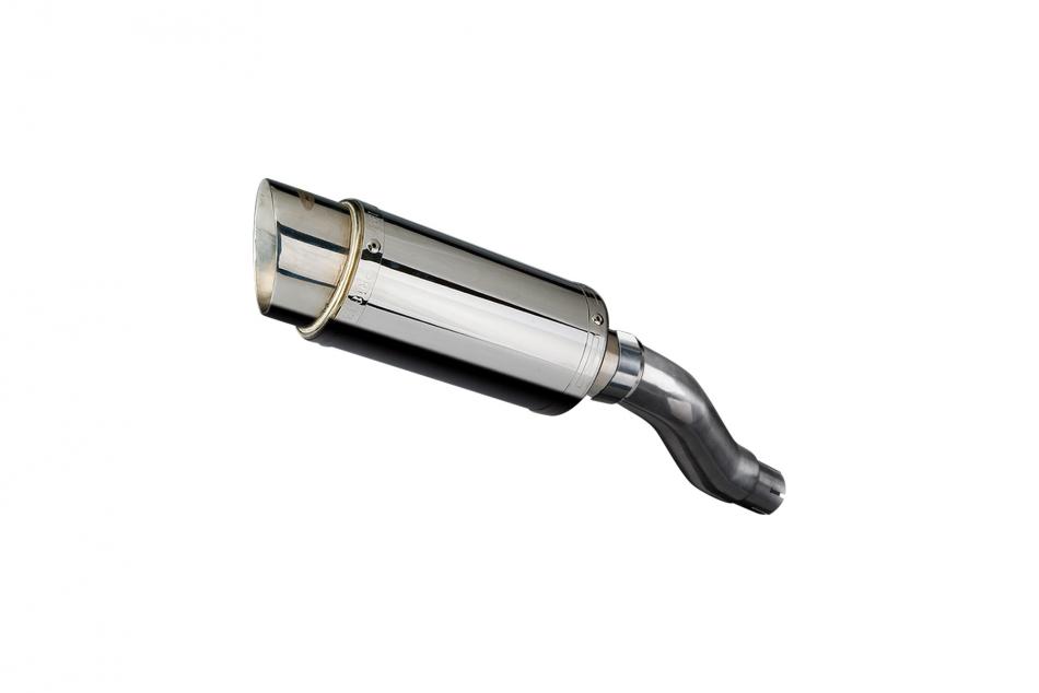 Kawasaki Z300 2015-2016 Delkevic Slip On 8″ Round Stainless