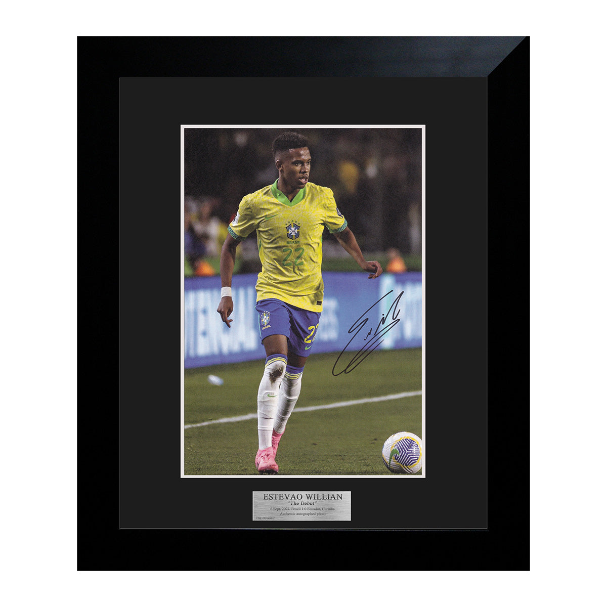 直筆サイン入り写真 フェリペ・アンデルソン・ペレイラ・ゴメス SA鑑定