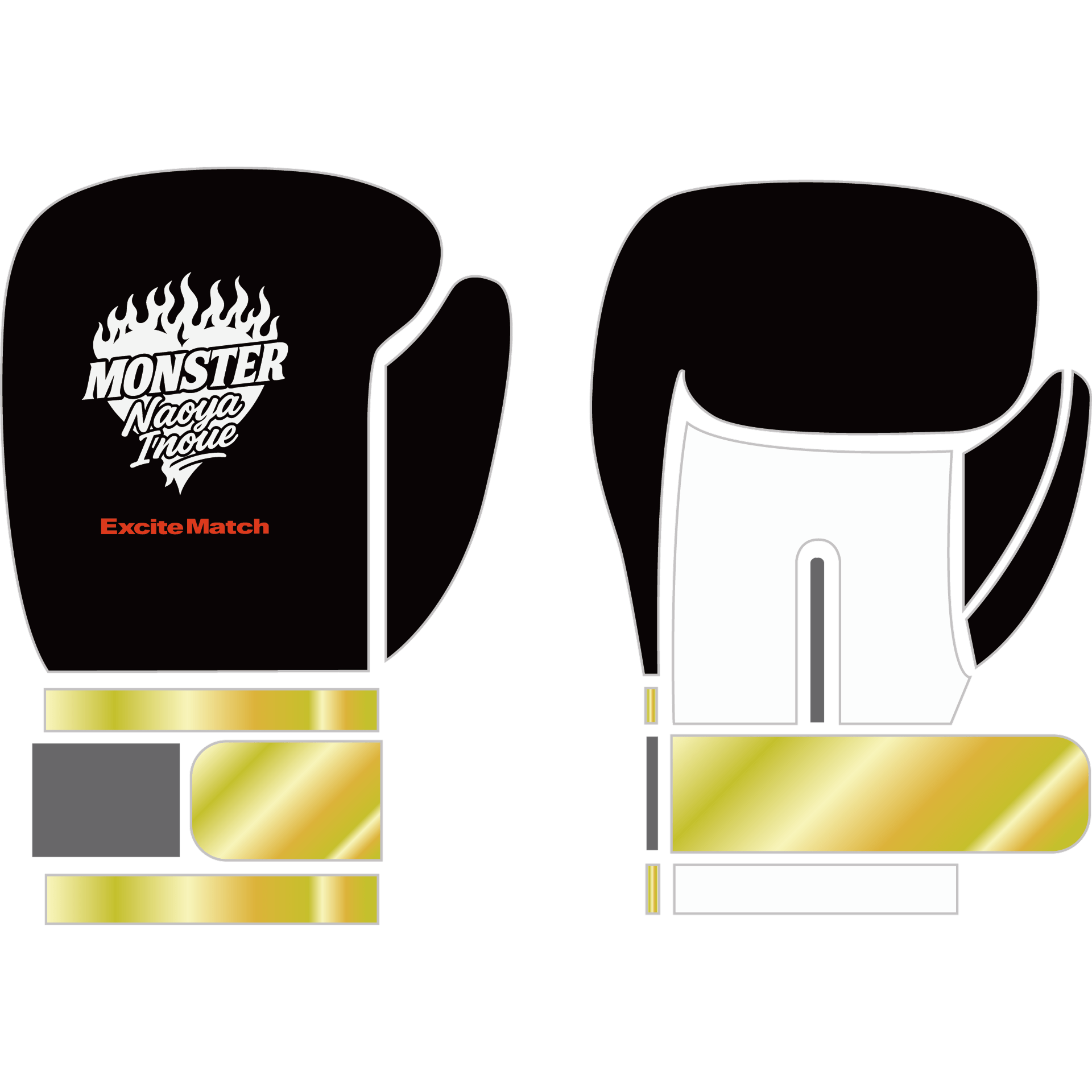 NAOYA INOUE × ExciteMatch】MONSTER井上尚弥 2025 グローブ | WOWOW百貨店