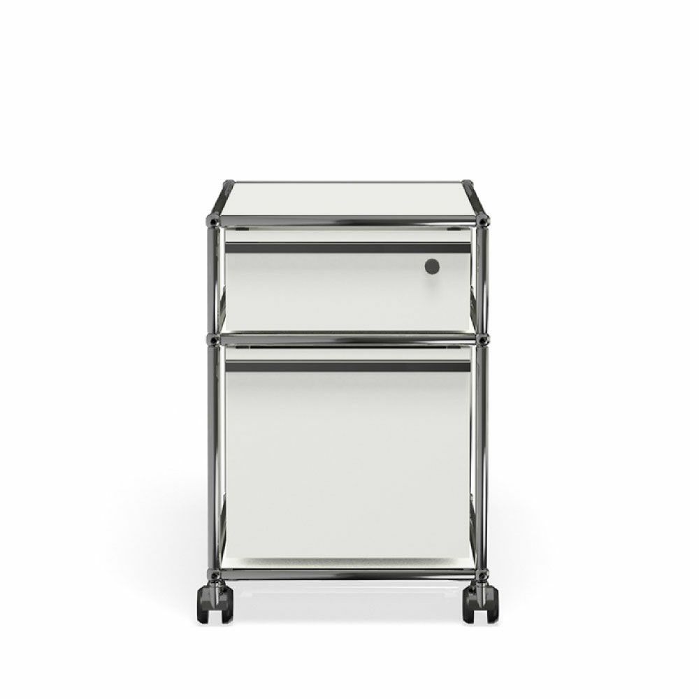 USMハラー ワゴン（トレイセット付き） ピュアホワイト