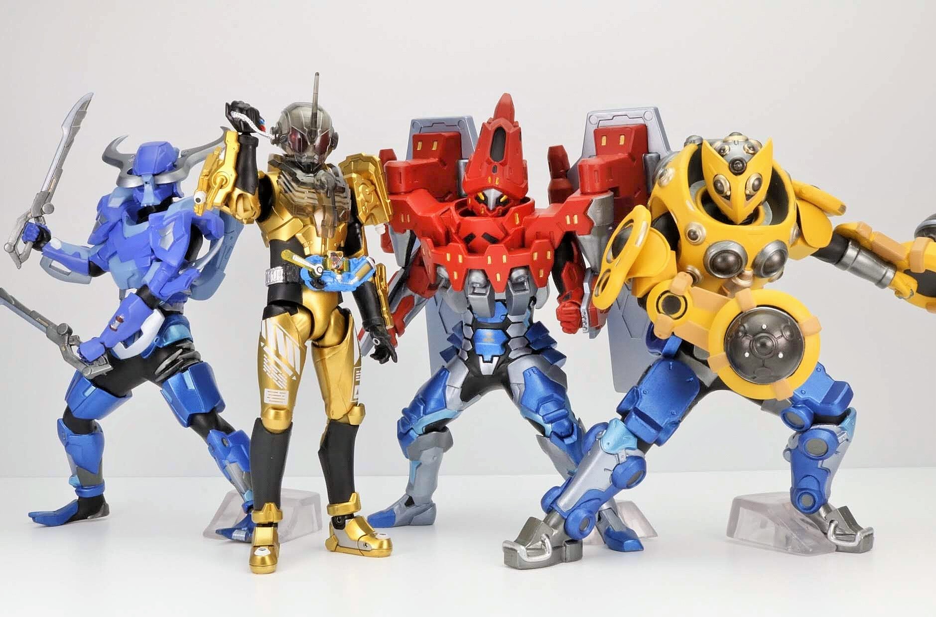 FiguartsZERO北都三羽ガラスセットレビュー！ カシラを支える三羽の