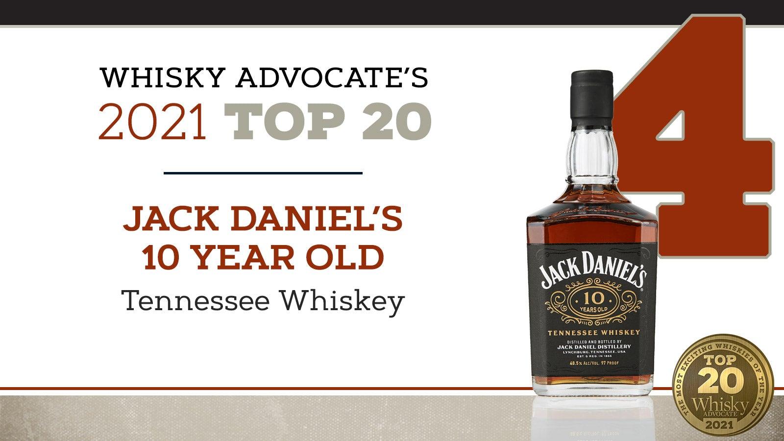 Jack Daniel's 10 Years Old Tennessee Whiskey – De Wine Spot - Rare